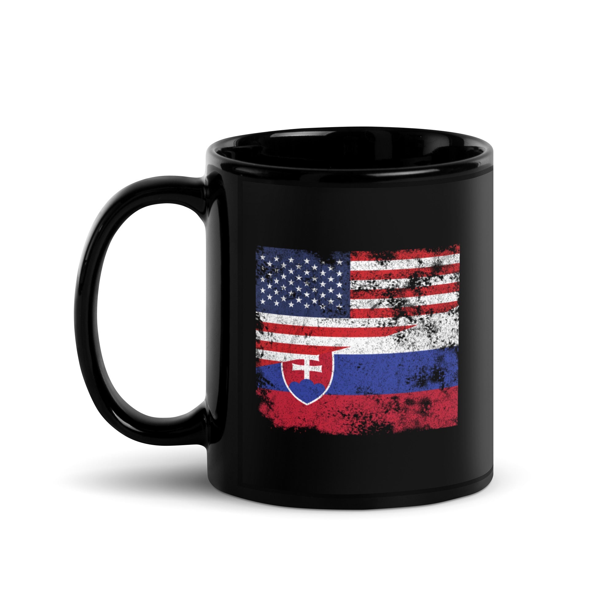 Slovakia USA Flag Mug