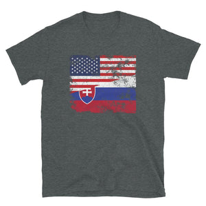 Slovakia USA Flag T-Shirt