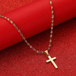 Small Cross Necklace