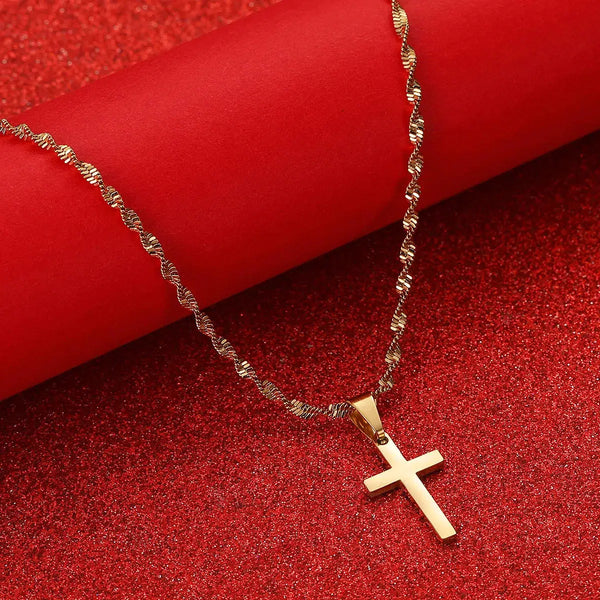 Small Cross Necklace