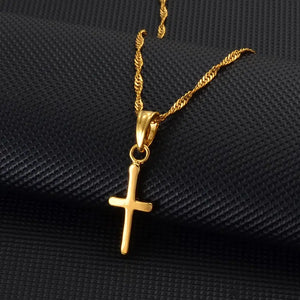 Small Cross Necklace