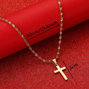 Small Cross Necklace