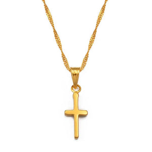 Small Cross Necklace