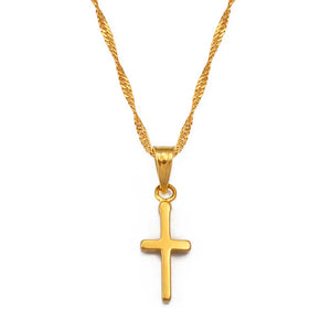 Small Cross Necklace