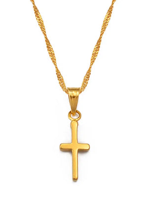 Small Cross Necklace