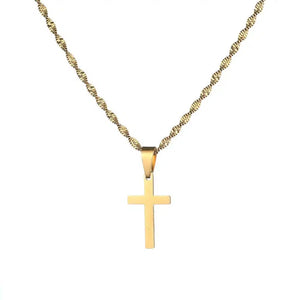 Small Cross Necklace