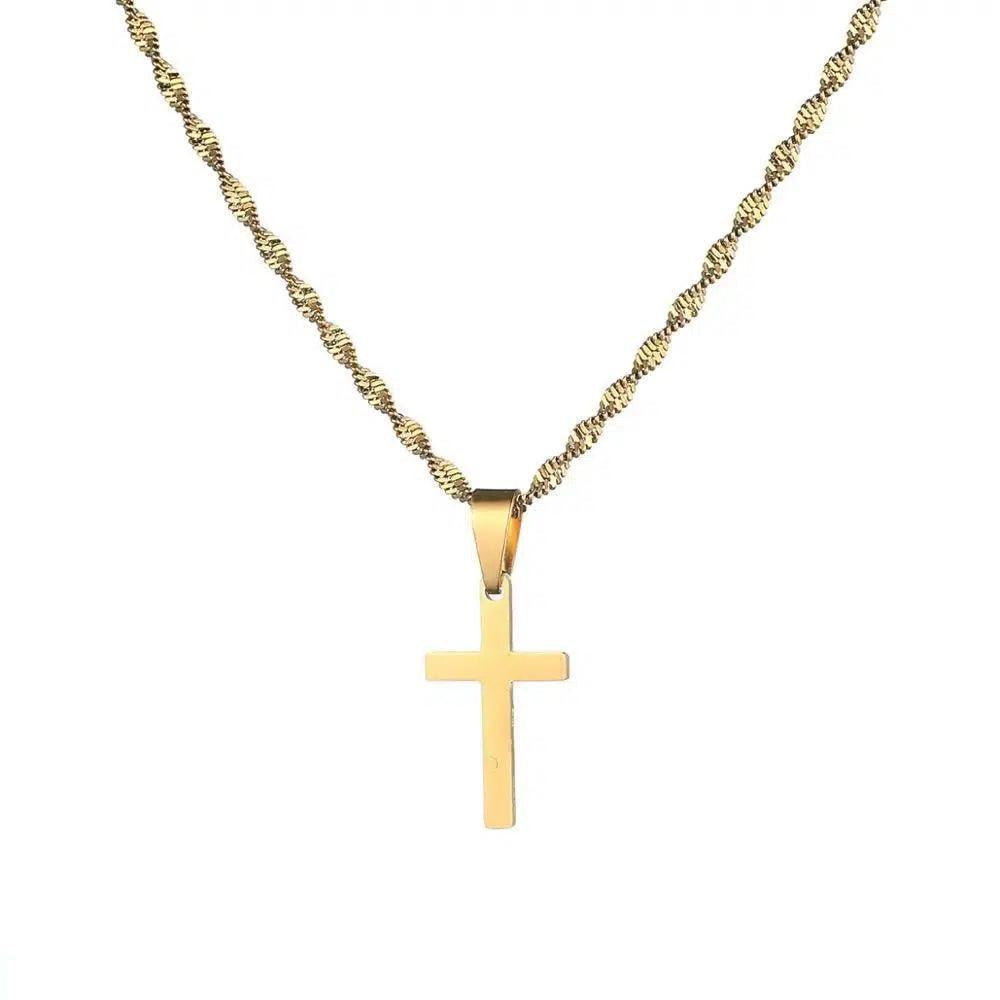 Small Cross Necklace