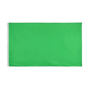 Solid Green Flag - 90x150cm(3x5ft) - Solid Color Flag Collection