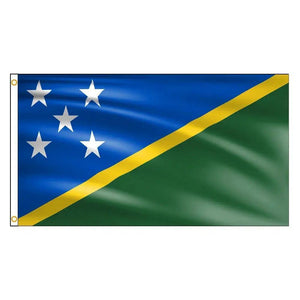 Solomon Islands Flag Collection - 90x150cm(3x5ft) - 60x90cm(2x3ft)