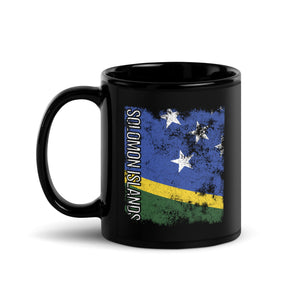 Solomon Islands Flag - Distressed Flag Mug