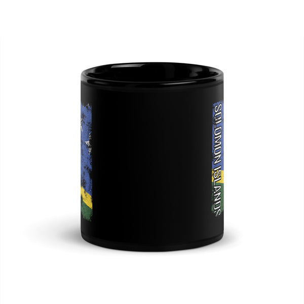 Solomon Islands Flag - Distressed Flag Mug