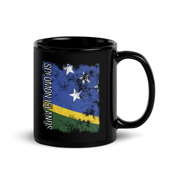 Solomon Islands Flag - Distressed Flag Mug