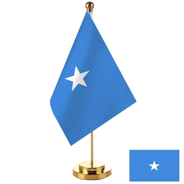 Somalia Desk Flag - Small Office Table Flag