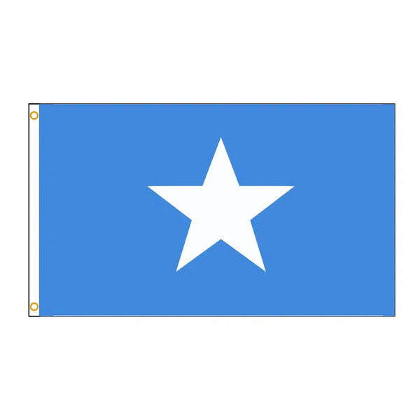 Somalia Flag - 90x150cm(3x5ft) - 60x90cm(2x3ft)