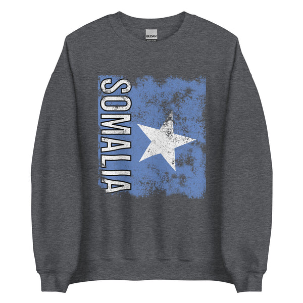 Somalia Flag - Distressed Flag Sweatshirt