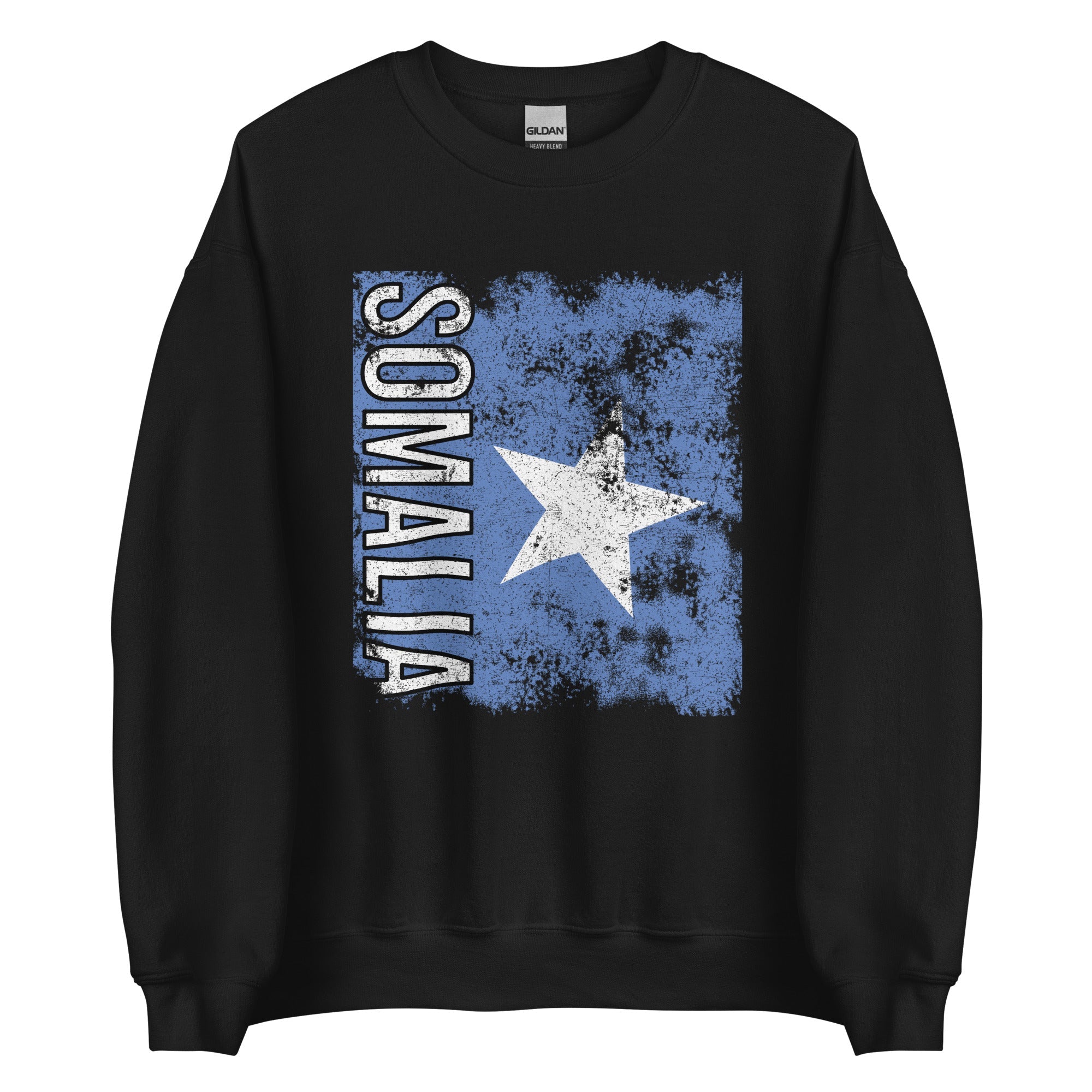 Somalia Flag - Distressed Flag Sweatshirt