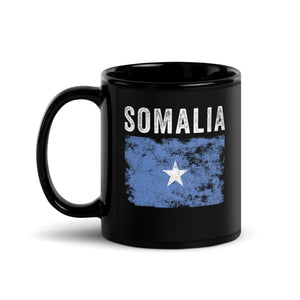 Somalia Flag Distressed - Somali Flag Mug