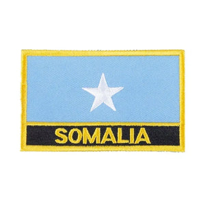 Somalia Flag Patch - Sew On/Iron On Patch