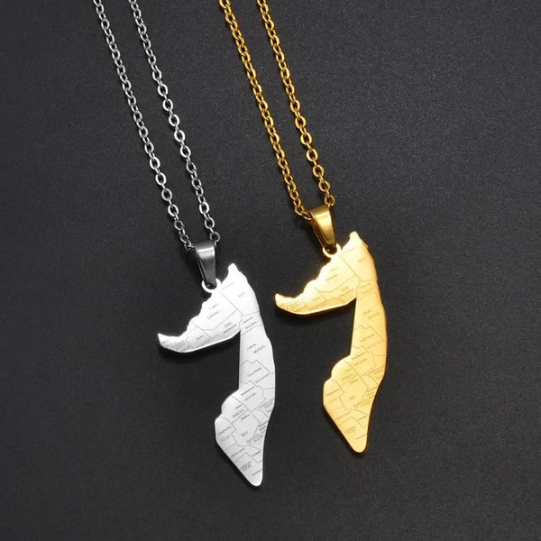 Somalia Map Necklace