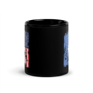 Somalia USA Flag - Half American Mug