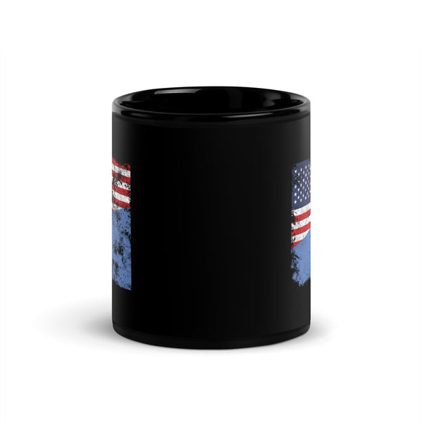 Somalia USA Flag Mug