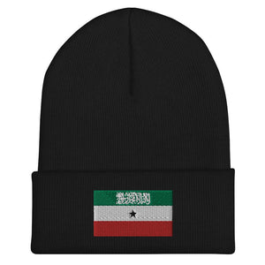 Somaliland Flag Beanie - Embroidered Winter Hat