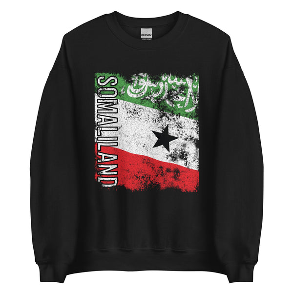 Somaliland Flag - Distressed Flag Sweatshirt