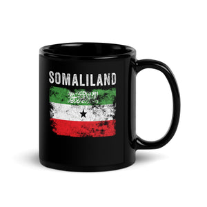 Somaliland Flag Distressed Mug