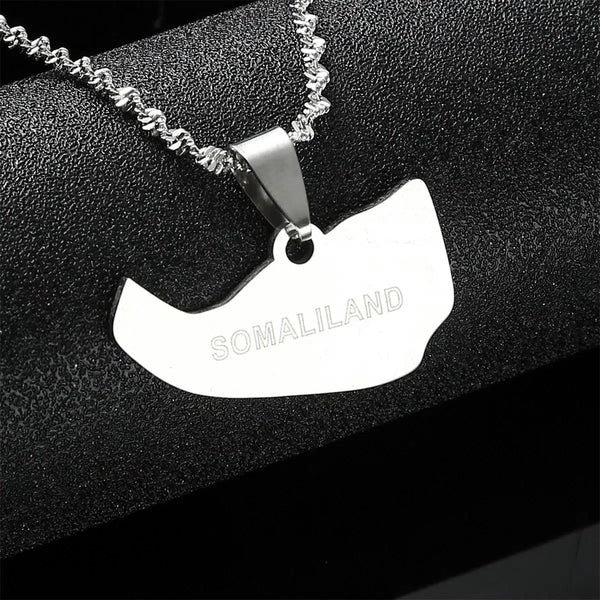 Somaliland Map Necklace