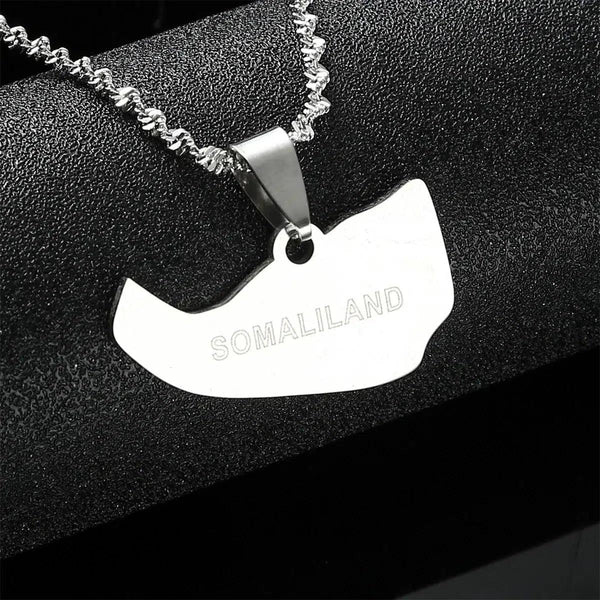 Somaliland Map Necklace