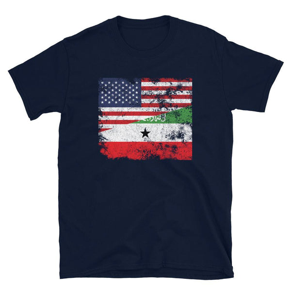 Somaliland USA Flag T-Shirt