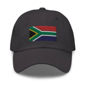 South Africa Flag Cap - Adjustable Embroidered Dad Hat