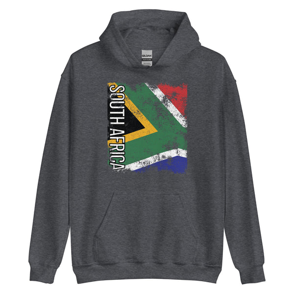 South Africa Flag - Distressed Flag Hoodie