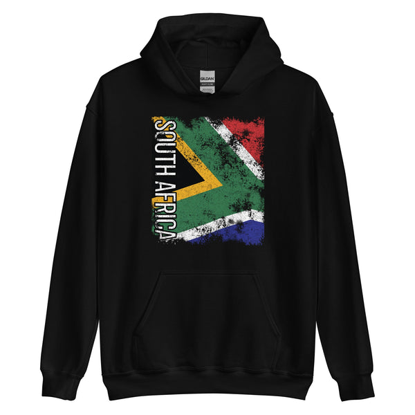 South Africa Flag - Distressed Flag Hoodie