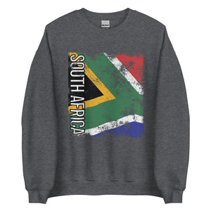 South Africa Flag - Distressed Flag Sweatshirt