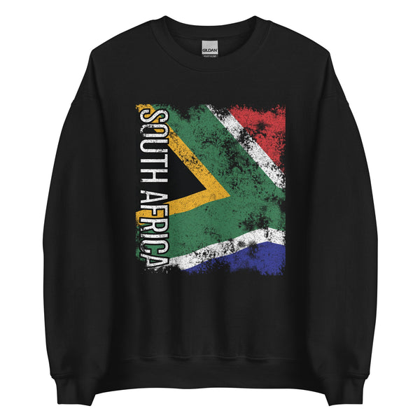 South Africa Flag - Distressed Flag Sweatshirt