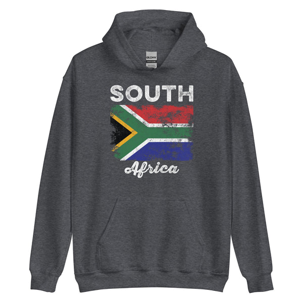 South Africa Flag Distressed Hoodie