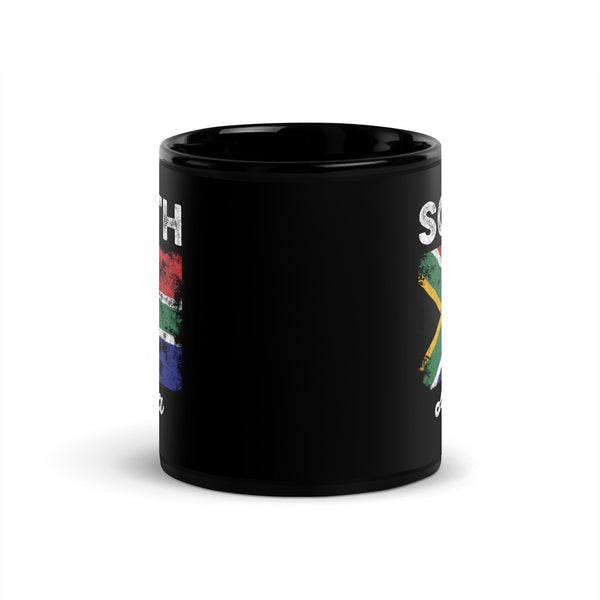 South Africa Flag Distressed Mug