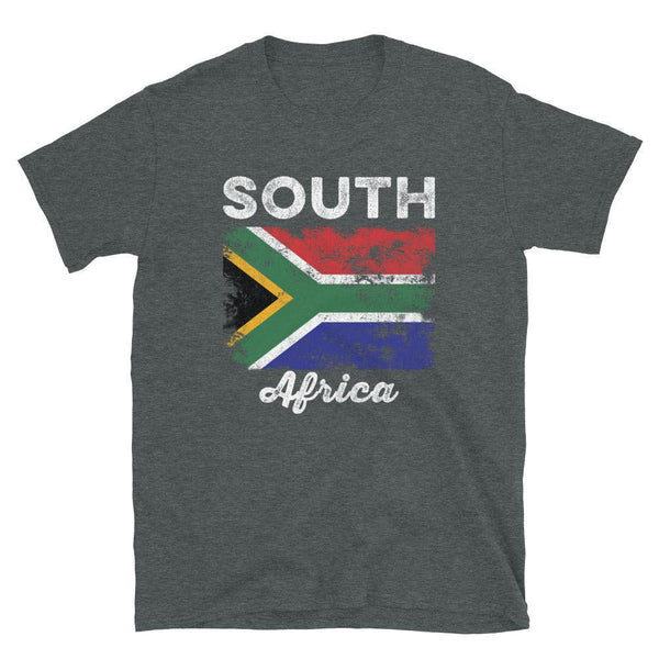 South Africa Flag Distressed T-Shirt