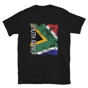 South Africa Flag Distressed T-Shirt