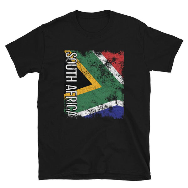 South Africa Flag Distressed T-Shirt