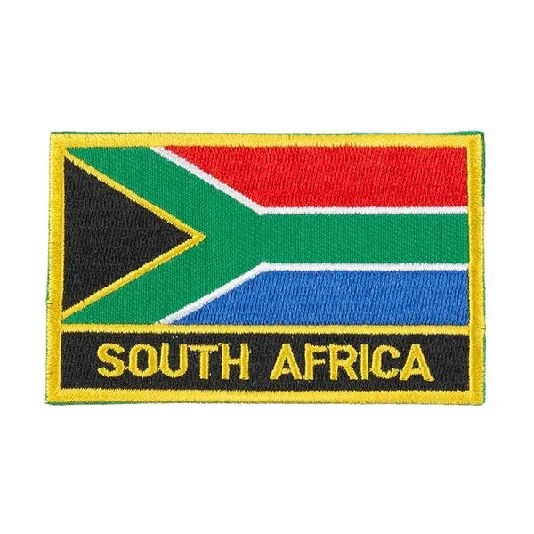 South Africa Flag Patch - Sew On/Iron On Patch