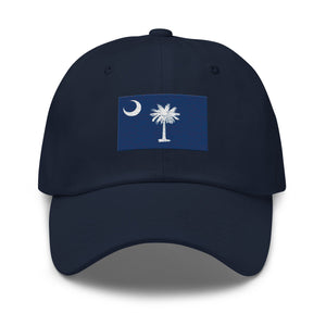 South Carolina State Flag Cap - Adjustable Embroidered Dad Hat