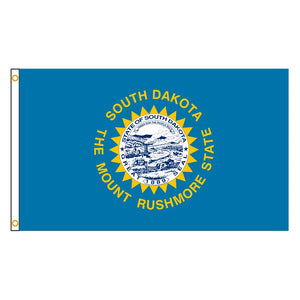 South Dakota State Flag - 90x150cm(3x5ft) - 60x90cm(2x3ft)