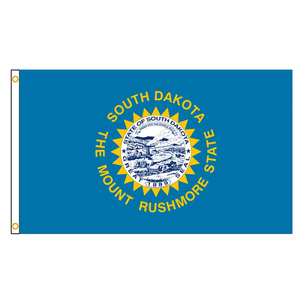 South Dakota State Flag - 90x150cm(3x5ft) - 60x90cm(2x3ft)