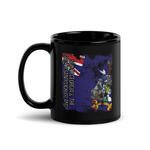 South Georgia And The South Sandwich Islands Flag - Distressed Flag Mug