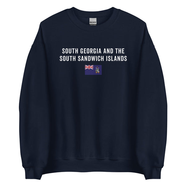 South Georgia and South Sandwich Islands Flag Sweatshirt