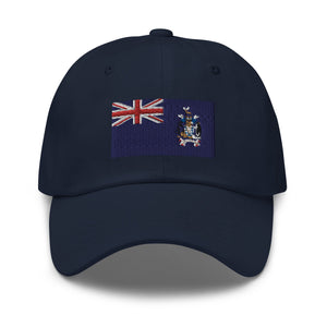 South Georgia and the South Sandwich Islands Flag Cap - Adjustable Embroidered Dad Hat