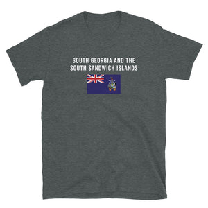 South Georgia and the South Sandwich Islands Flag T-Shirt