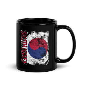 South Korea Flag - Distressed Flag Mug